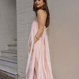 Manning Cartell Boundless Strapless Dress in Blush