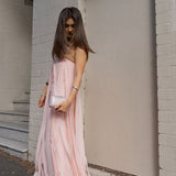 Manning Cartell Boundless Strapless Dress in Blush