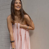 Manning Cartell Boundless Strapless Dress in Blush