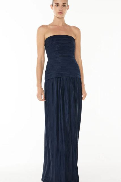 Manning Cartell Royal Debut Dress in Navy - Hire Online