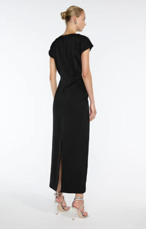 Manning Cartell Grand Illusion Maxi Gown in Black Back View