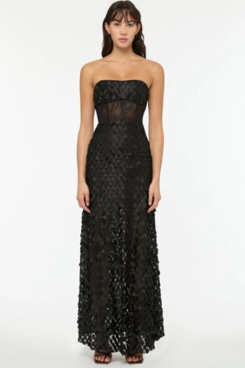 Manning Cartell Supreme Extreme Strapless Gown in Black