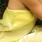 Mode Mischief Melt Panel Dress in Limoncello Side View