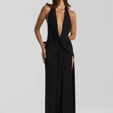 Natalie Rolt Winona Gown in Black