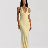 Natalie Rolt Mariela Gown in Lemon