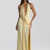 Natalie Rolt Winona Gown in Lemon
