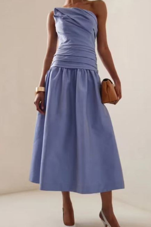 Rachel Gilbert Banks Dress in Cornflower Blue