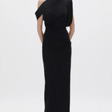 Rachel Gilbert Rowana Gown in Black