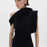 Rachel Gilbert Rowana Gown in Black