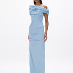 Rachel Gilbert Monique Gown in Sky Blue Front View