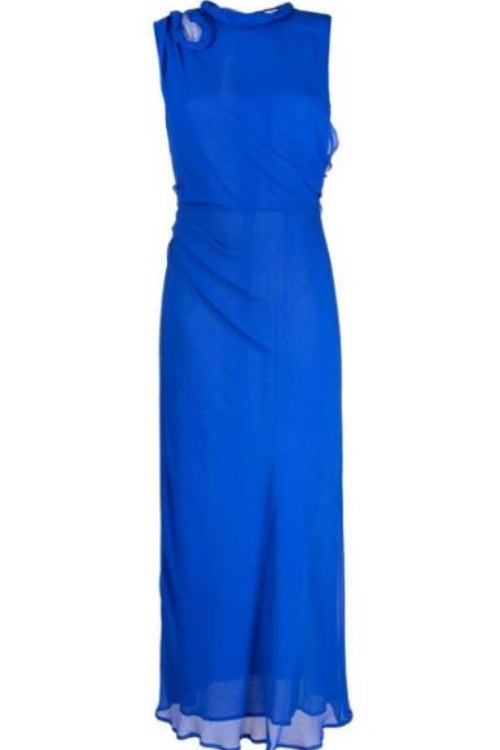 Rachel Gilbert Quinn Dress in Electric Blue Unmodelled