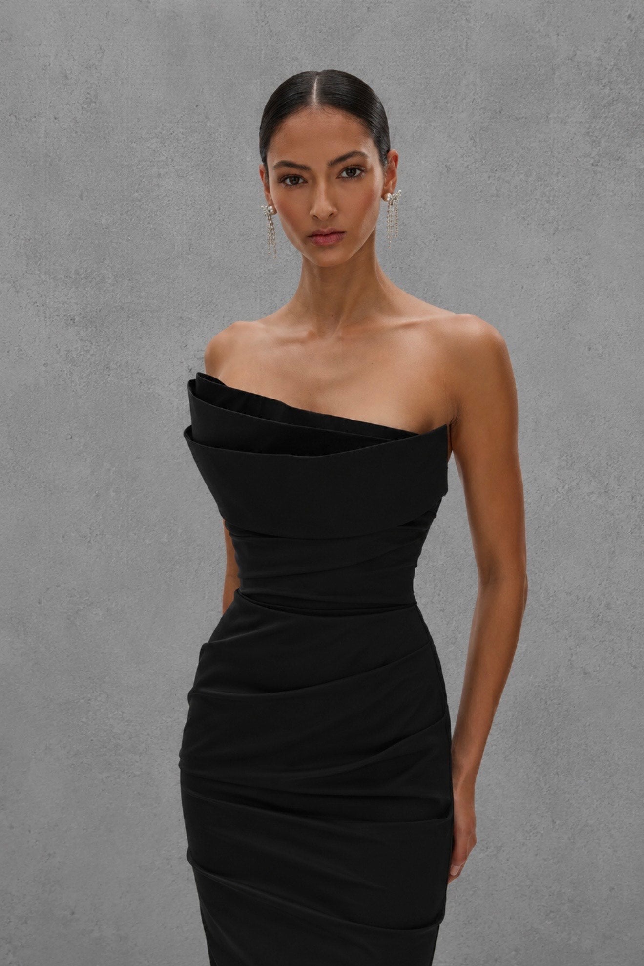 Rachel Gilbert Salma Gown Close Up