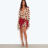 Rat and Boa Nilah Shirt Dress Animal Front View