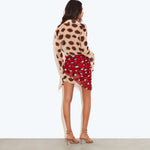 Rat and Boa Nilah Shirt Dress Animal Back View