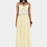 Hansen and Gretel Stephanie Maxi Dress in Butter