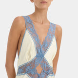 Sir Aries Cut Out Gown in Butter