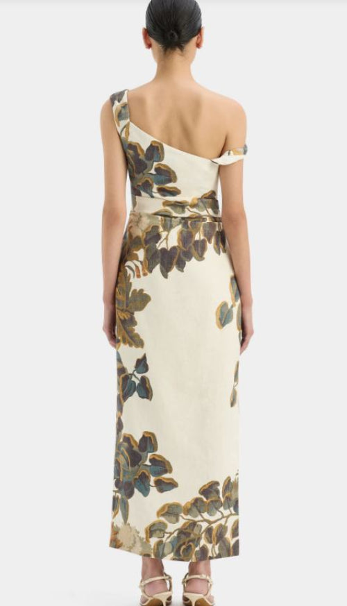 Sir Evalita Twist Midi Dress Back View