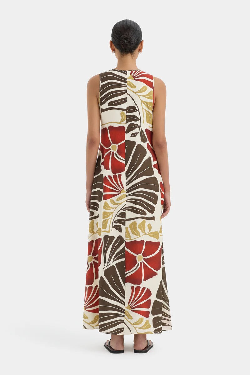 Sir Julietta Scoop Maxi Dress Back View