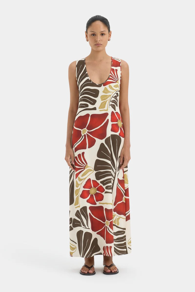Sir Julietta Scoop Maxi Dress Front View