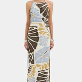 Sir Lola Pleated Midi Dress