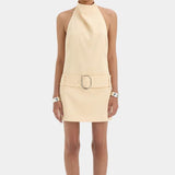 Sir Sabina Belted Mini Dress