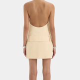 Sir Sabina Belted Mini Dress