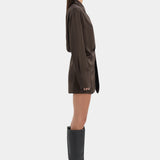 Sir Sorrento Mini Dress in Bitter Chocolate
