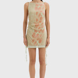 Sir Ventura Mini Dress in Daisy Stripe