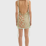 Sir Ventura Mini Dress in Daisy Stripe