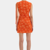 Sir Blanca Mini Dress in Tangerine