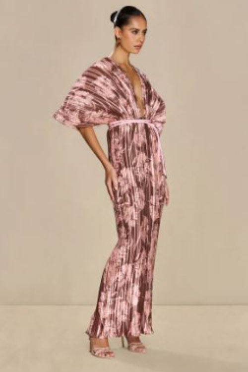 Sonya Moda Gianna Dress in Desert Rose Front View